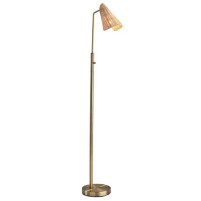 Adesso Cove Floor Lamp - Color: Brass - Size: 1 light - 5113-21