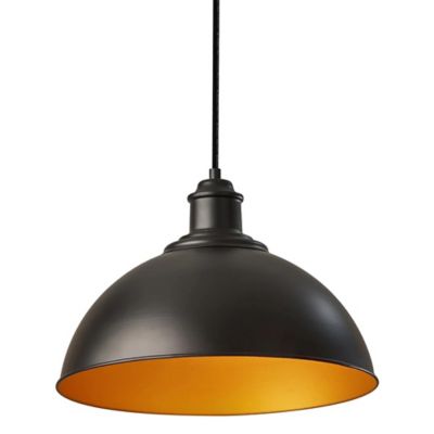 Adesso Wallace Pendant Light - Color: Black - Size: 1 light - 3753-01