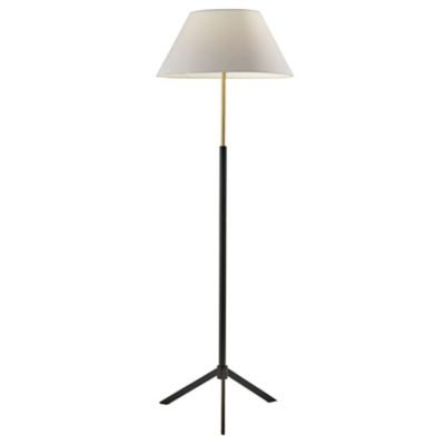 Adesso Harvey Floor Lamp - Color: Black - 3757-01