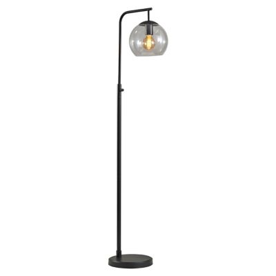 Adesso Globe Floor Lamp - Color: Black - Size: 1 light - AF47013-01