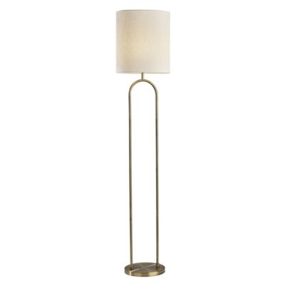 Adesso Joey Floor Lamp - Color: Brass - Size: 1 light - 1616-21