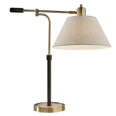 Adesso Bryson Table Lamp - Color: Black - 3597-21