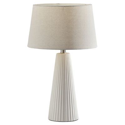 Adesso Lana Table Lamp, Set of 2 - Color: White - Size: 2 light - SL1158-02