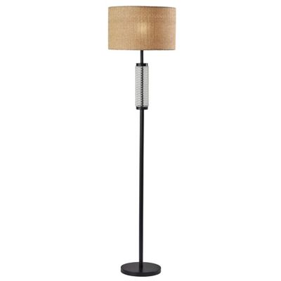 Adesso Delilah Floor Lamp - Color: Black - 3751-01