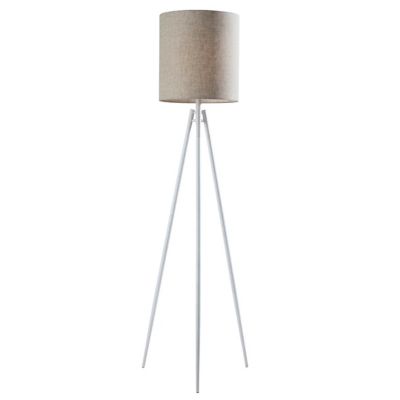 Adesso Glenwood Floor Lamp - Color: White - 4037-02