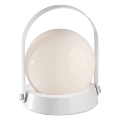 Adesso Millie LED Color Changing Rechargeable Accent Lamp - Color: White - 