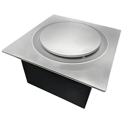 Slim Fit Round Profile Quiet Bathroom Exhaust Fan