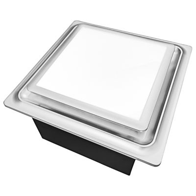 Square Bathroom Exhaust Fan with Adjustable Speed and Humidity Sensor