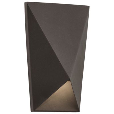 AFX Lighting Knox Outdoor LED Wall Sconce - Color: Bronze - Size: 1 light -