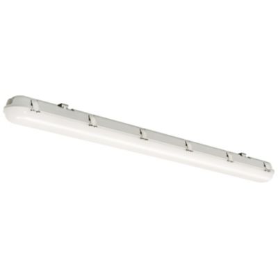 AFX Lighting Vaportite LED Industrial Ceiling Mount - Color: White - Size: