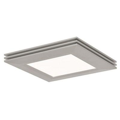 AFX Lighting Sloane LED Square Flushmount Light - Color: White - SLF1212110