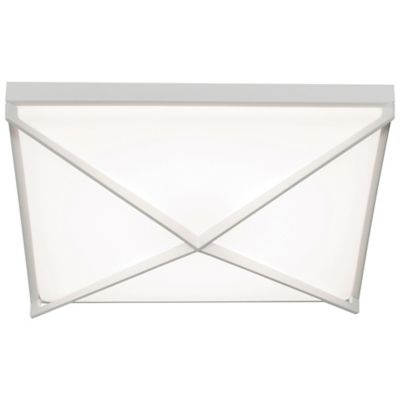 AFX Lighting Pearson LED Flushmount Light - Color: White - Size: 12- - P