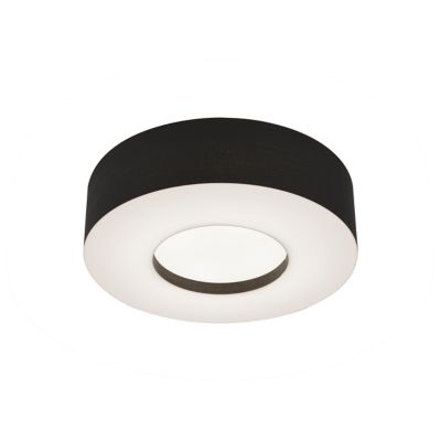 AFX Lighting Montclair Flushmount Light in Black, Size: 12-"
