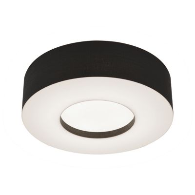 AFX Lighting Montclair Flushmount Light - Color: Black - Size: 15- - MCF