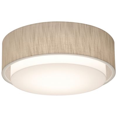 AFX Lighting Sanibel Flushmount Light - Color: Beige - Size: 16-In. Diamete