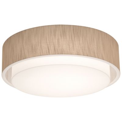 AFX Lighting Sanibel Flushmount Light - Color: Beige - Size: 18-In. Diamete