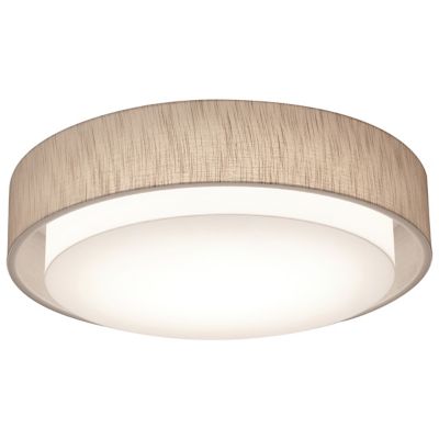 AFX Lighting Sanibel Flushmount Light - Color: Beige - Size: 23-In. Diamete