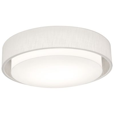 AFX Lighting Sanibel Flushmount Light - Color: White - Size: 23-In. Diamete