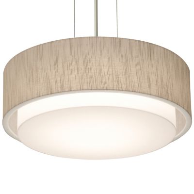 AFX Lighting Sanibel Pendant Light - Color: Beige - Size: 16-In. Diameter -