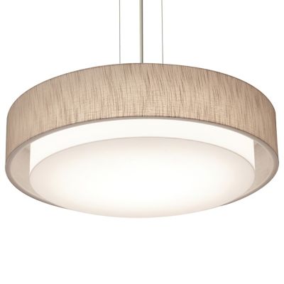 AFX Lighting Sanibel Pendant Light - Color: Beige - Size: 23-In. Diameter -