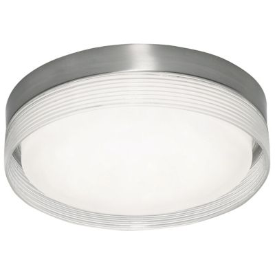 AFX Lighting Tribeca LED Flushmount Light - Color: Silver - Size: Medium - 