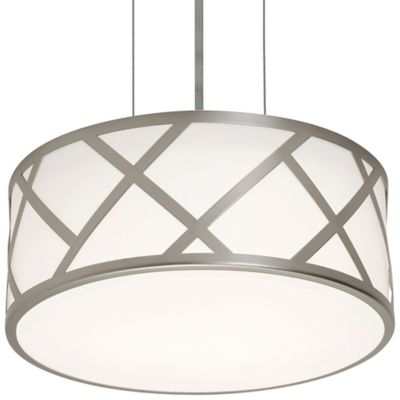 AFX Lighting Haven Pendant Light - Color: White - Size: Small - HVNP13MBSN