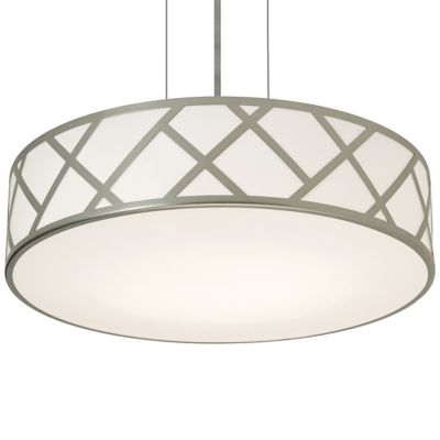 AFX Lighting Haven Pendant Light - Color: White - Size: Large - HVNP21MBSN