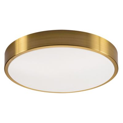 AFX2107601 AFX Lighting Octavia LED Flush Mount - Color: Gold sku AFX2107601