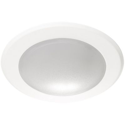 AFX Lighting Slim LED Flushmount Light - Color: White - Size: 4  - SLMF0