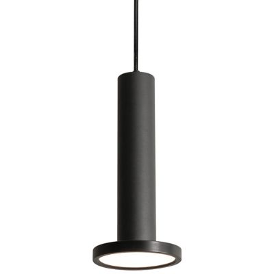 AFX Lighting Luna LED Pendant Light - Color: Black - Size: 5  - LNAP06L3