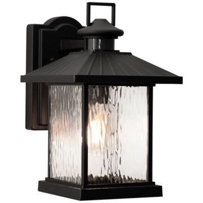 AFX Lighting Lennon Outdoor Wall Sconce - Color: Black - Size: 12 - LNNW