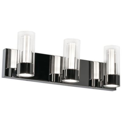 AFX Lighting Delphia LED Vanity Light - Color: Silver - Size: 3 light - DPH