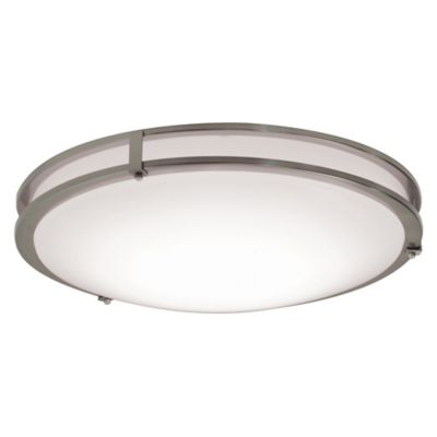 AFX Lighting Carlisle LED Flushmount Light - Color: White - Size: 1 light -