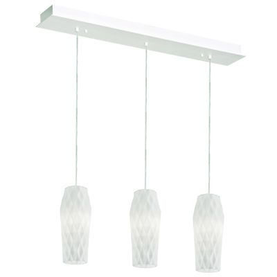 AFX2180083 AFX Lighting Candace Triple Linear Chandelier - Co sku AFX2180083