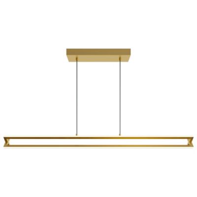 AFX Lighting Cass LED Linear Chandelier - Color: Gold - CSSP0448L30D1GD