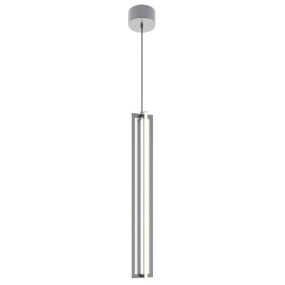 AFX Lighting Cass LED Pendant Light - Color: Silver - Size: Large - CSSP36L