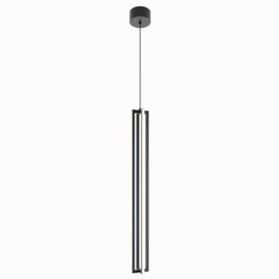 AFX Lighting Cass LED Pendant Light - Color: Black - Size: Large - CSSP36L3