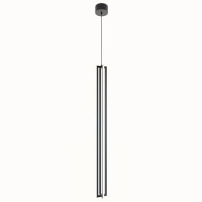 AFX Lighting Cass LED Pendant Light - Color: Black - Size: Extra Large - CS