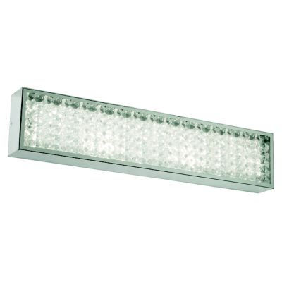 AFX Lighting Diamonds LED Vanity Light - Color: Silver - DMDV2405L30D1PC