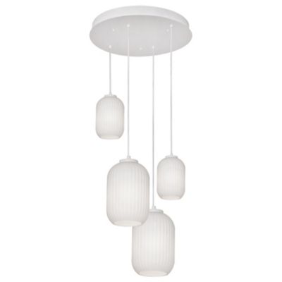 AFX2191832 AFX Lighting Callie Mutli Light Pendant - Color: W sku AFX2191832