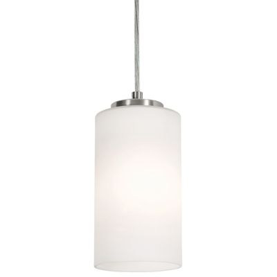 AFX Lighting Leo Mini Pendant Light - Color: White - Size: 1 light - LEOP04