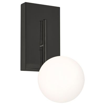 AFX Lighting Metropolitan LED Wall Sconce - Color: Black - Size: 1 light - 