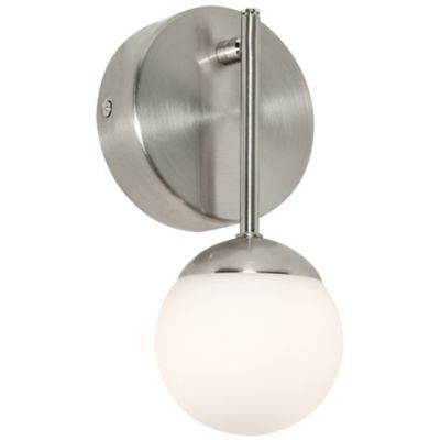 AFX Lighting Pearl LED Wall Sconce - Color: Silver - Size: Small - PRLS0409