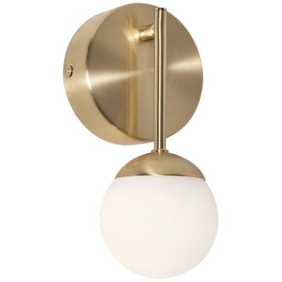 AFX Lighting Pearl LED Wall Sconce - Color: Brass - Size: Small - PRLS0409L