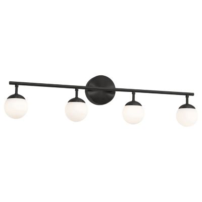 AFX Lighting Pearl LED Vanity Light - Color: Black - Size: Medium - PRLV320