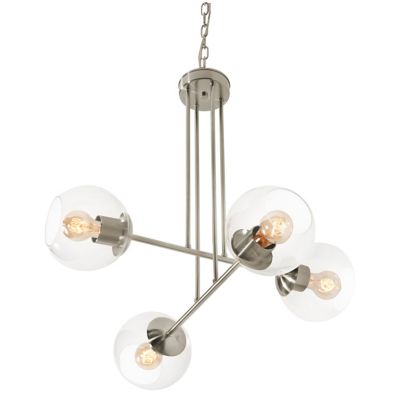 AFX2192153 AFX Lighting Jamie Chandelier - Color: Silver - Si sku AFX2192153