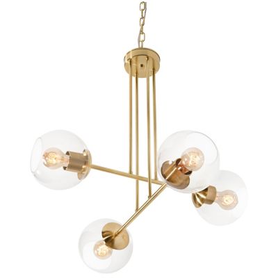 AFX2192152 AFX Lighting Jamie Chandelier - Color: Brass - Siz sku AFX2192152