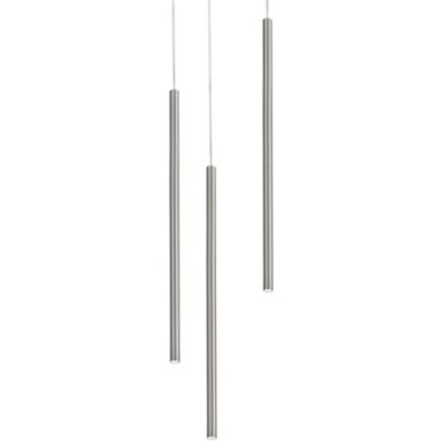 AFX Lighting Point LED 3-Point Pendant Light - Color: Silver - PNTP0107L30D