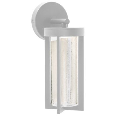 AFX Lighting Rivers Outdoor LED Wall Sconce - Color: Grey - Size: Short - R