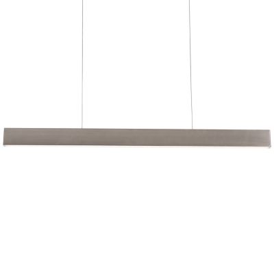 AFX Lighting Stealth Linear LED Pendant Light - Color: Silver - Size: Large